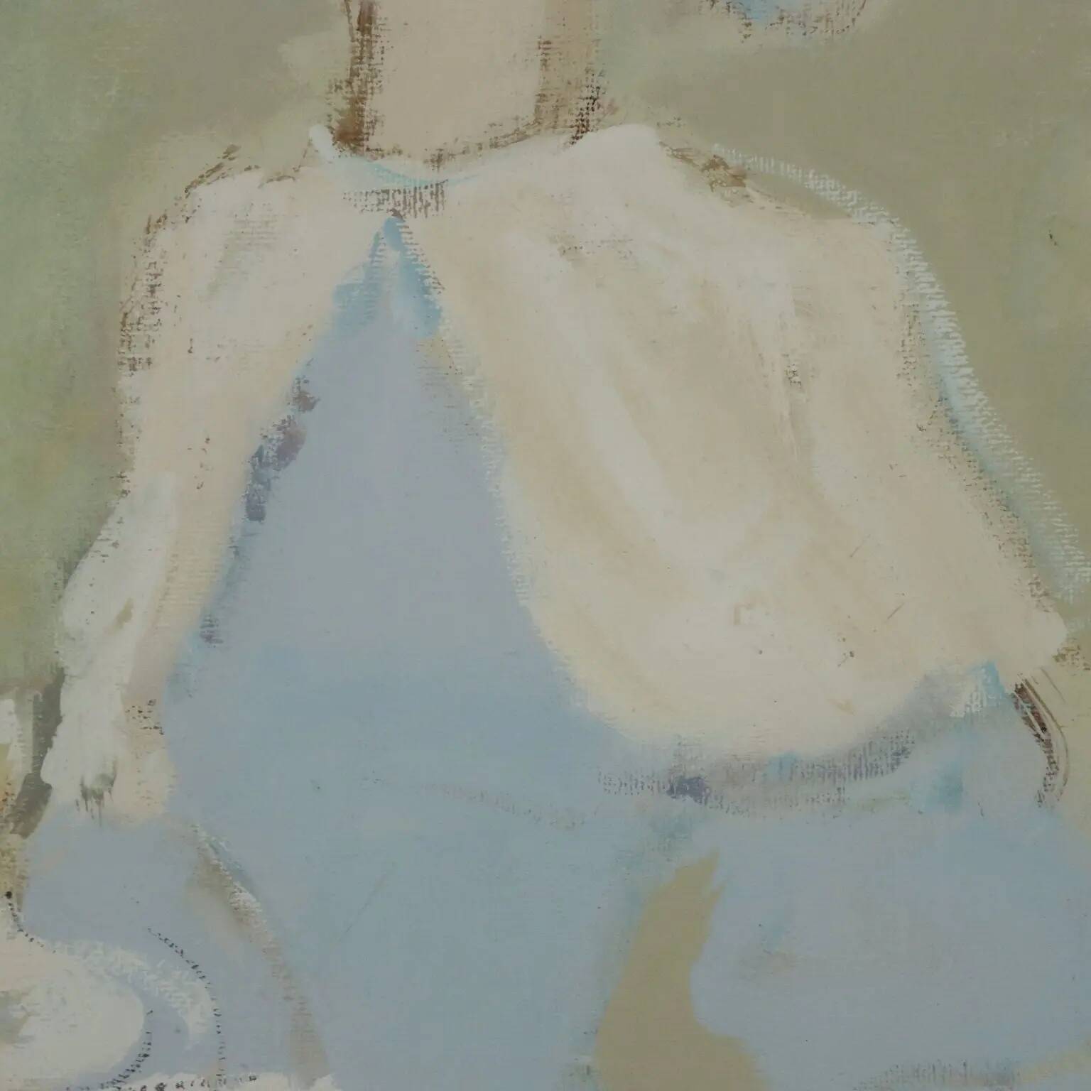 Modern painting signed by Leonardo Stroppa, female figure '900