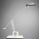 Minimalist White Adjustable Desk Lamp by Massive, Belgium — 1980s
