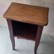 Renovated antique bedside table