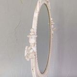 White table psyche mirror
