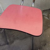 Red formica Chair