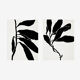 Pair of giclee prints. Botanical wall art set of two, 50x70