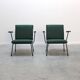 Modernist pair of '1401' easy chairs by Wim Rietveld for Gispen, 1954