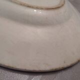 Faience dish of clairefontaine decor marine