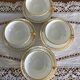 Antique Limoges porcelain tea cups