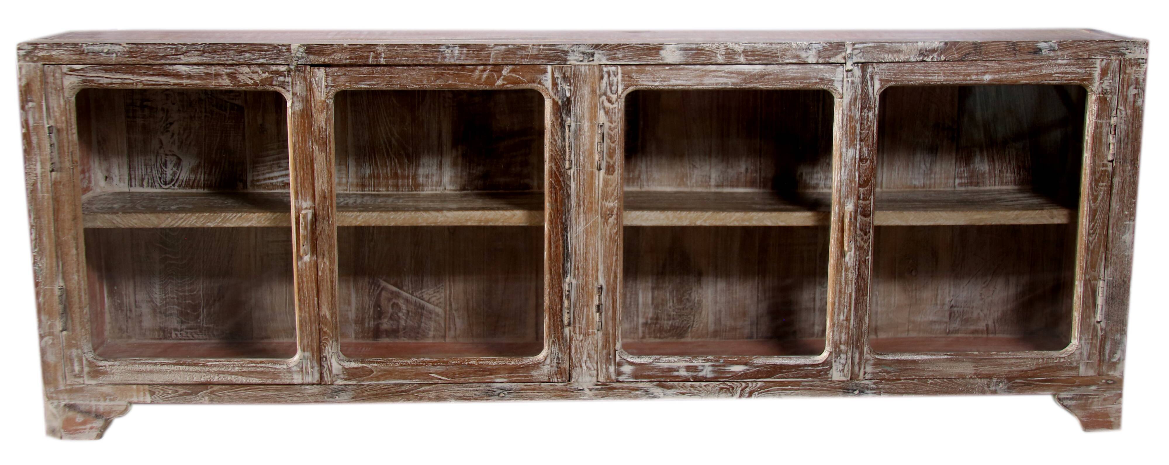 Buffet - showcase - shelf in ancient Burmese teak