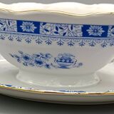 Saucière en porcelaine motif Theresia Seltmann Weiden Bavaria