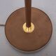 Floor lamp Charlotte Wawer parchment Shade Brass details 1950s Germany