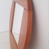 Solid elm mirror
