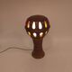 Large brutalist vintage ceramic floorlight