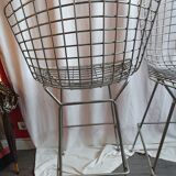 High stool by Harry Bertoia for knoll