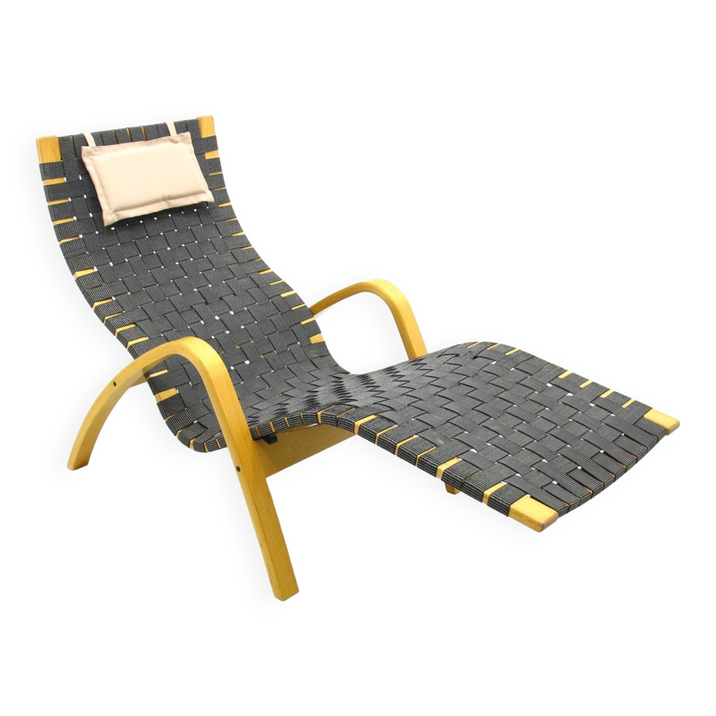 Vintage Chaise Lounge Chair by Kim Samson for Ikea, 1990s Selency