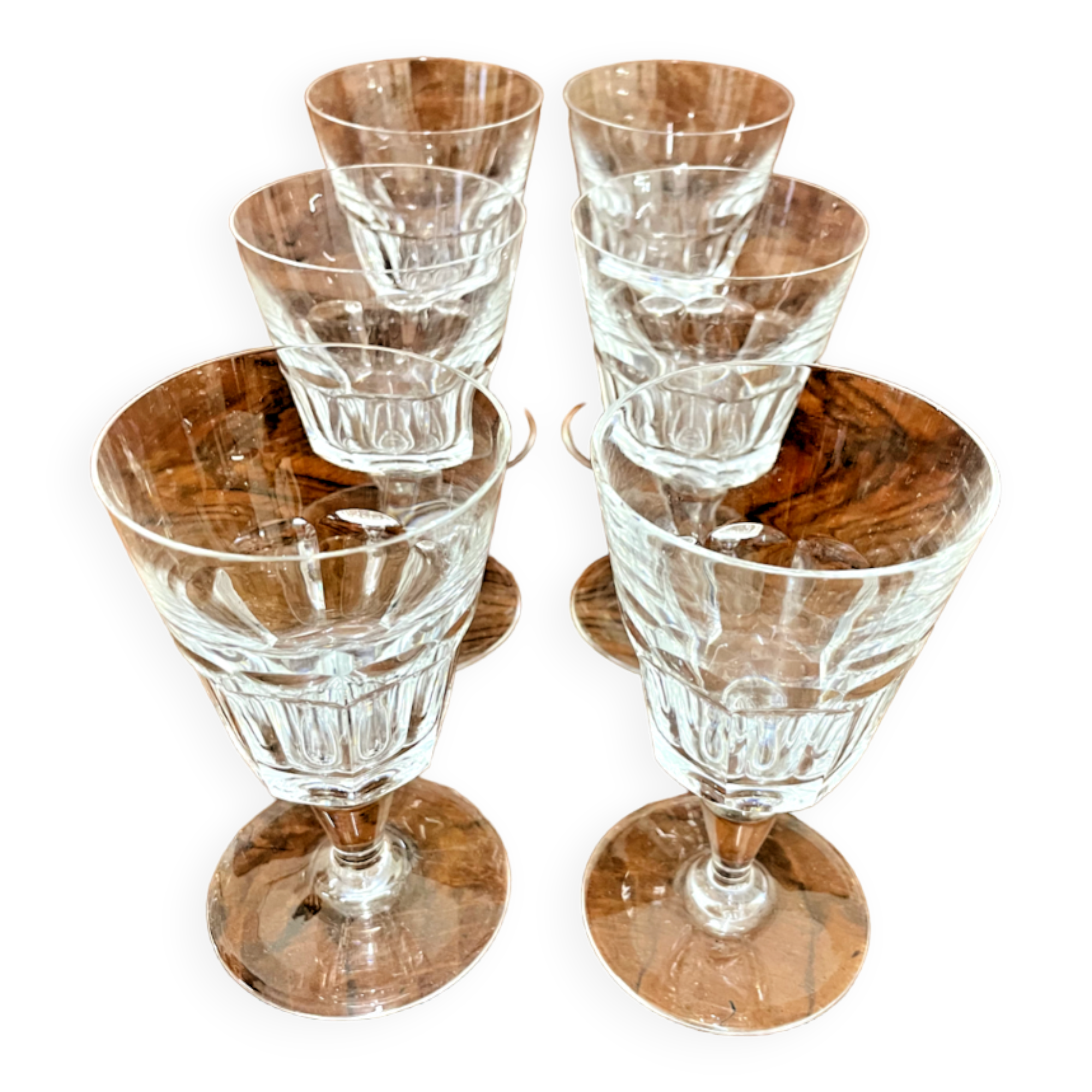 8 Verres à vin Baccarat modèle "Missouri" - 357001