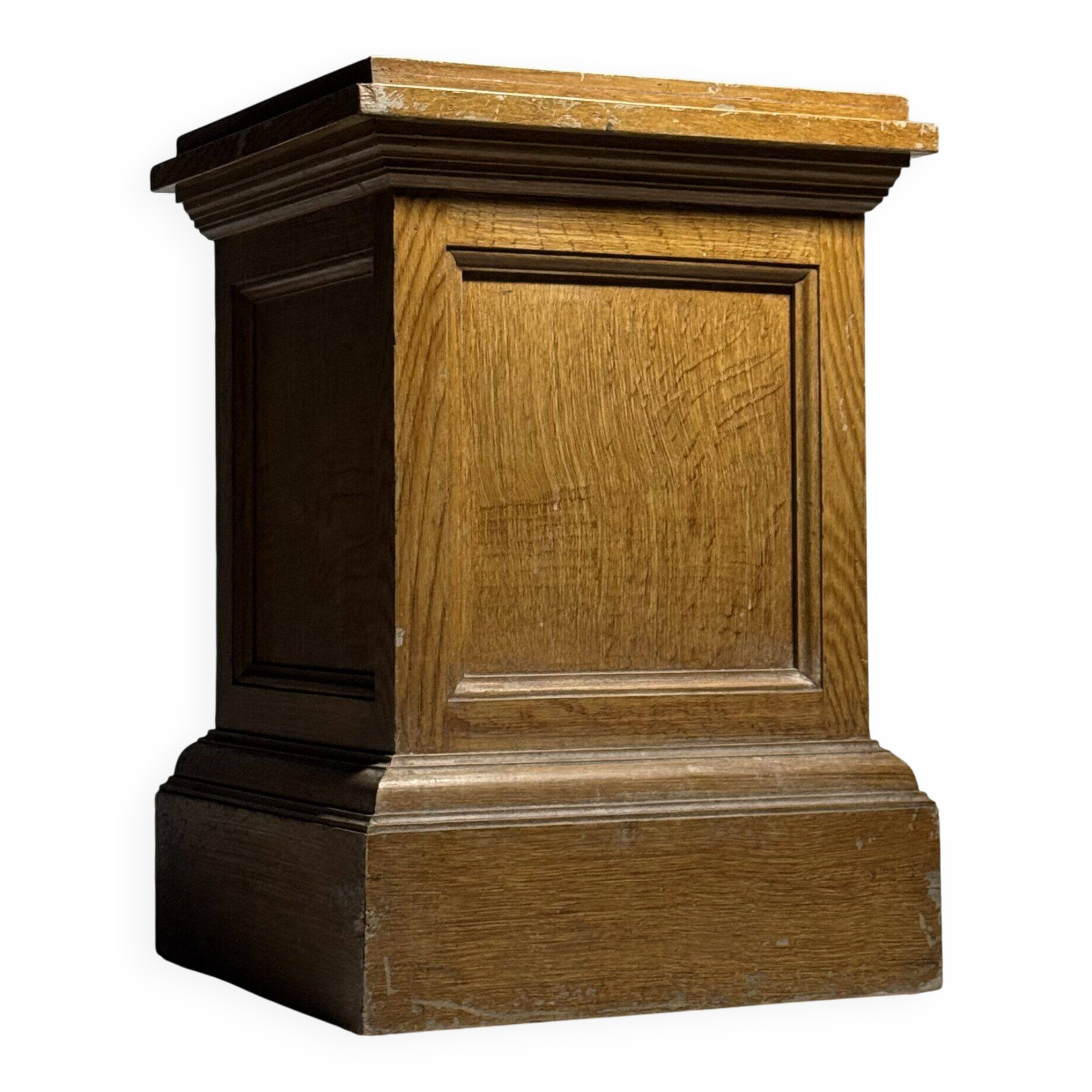Classic wooden pedestal 20th century