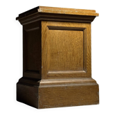 Pédestal en bois classique, 20e siècle