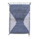 Traditional handmade Beni Ouarine rug 250cmx150cm