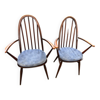 Paire de fauteuils Ercol