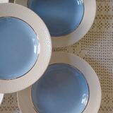 Set of 8 Excellence model soup plates from L'amandinoise