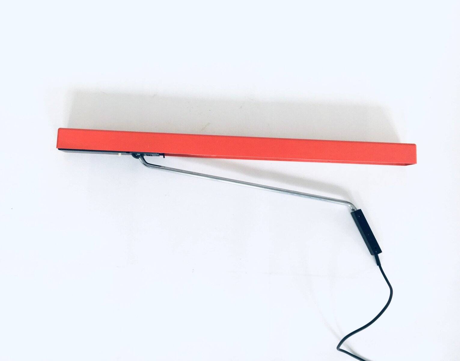 German design swing arm mounted desk lamp from AEG, 1970s