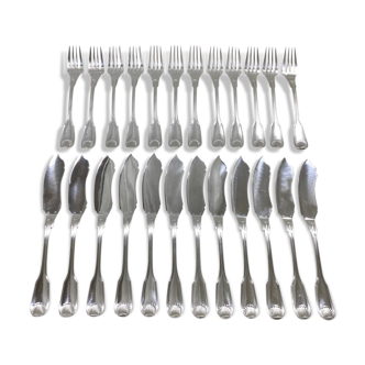 Cailar Bayard 12 Cutlery to Fish Shell