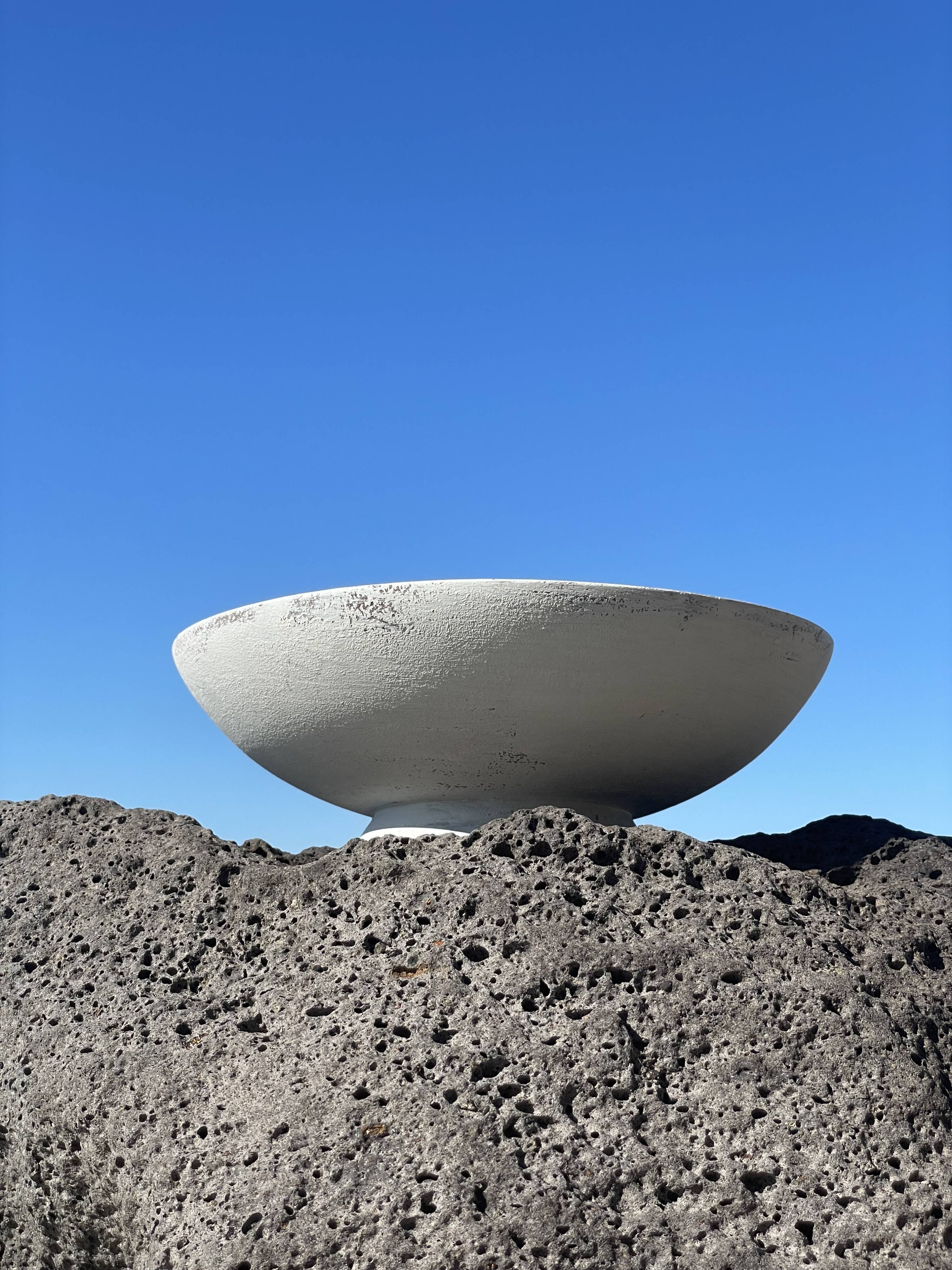 Wabi-sabi fruit bowl