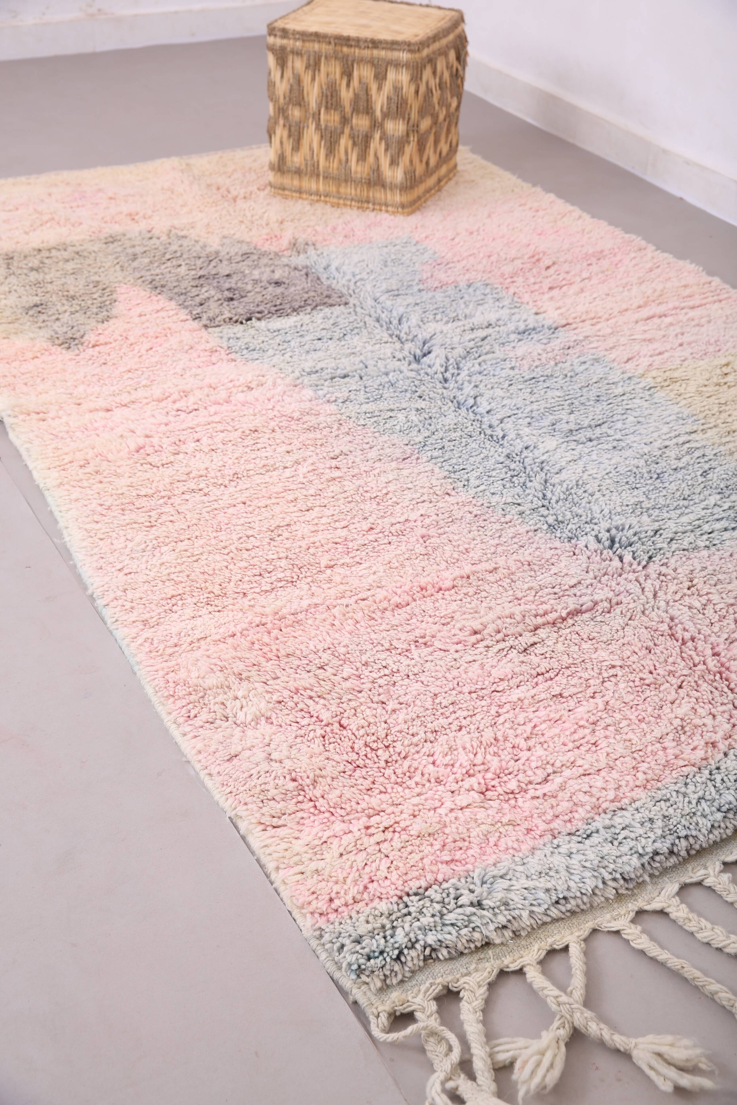 Vintage Boujaad Rug 160 x 262 cm - Berber Wool Rug - Moroccan Rug Handmade