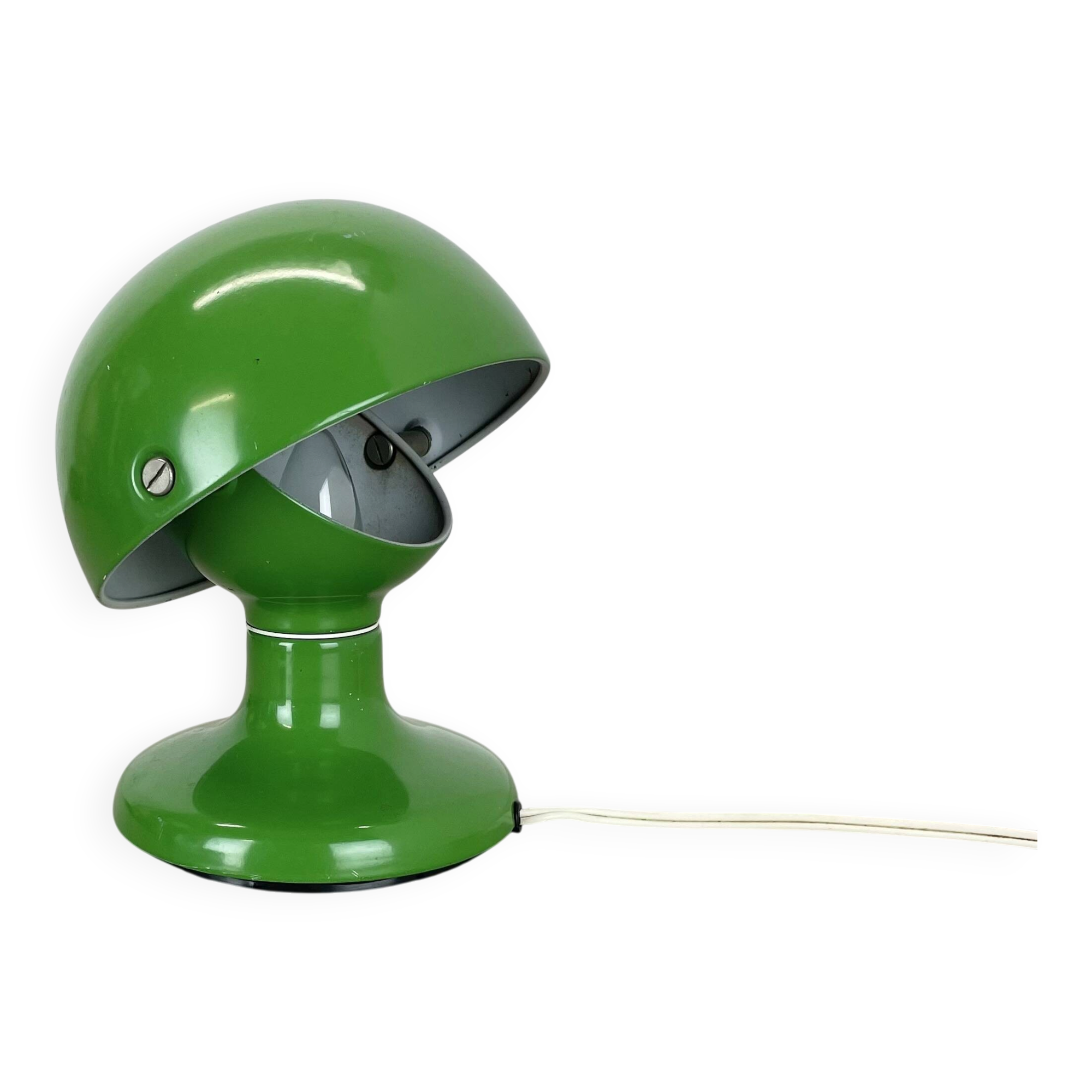 rare green model "Junker" Table Lamp by Afra & Tobia Scarpa for Flos, Italy