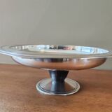 Art Deco silver-plated bowl by Bouillet and Bourdelle