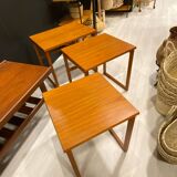 Scandinavian nesting table BRDR Furbo 1970