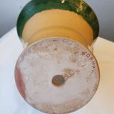 St. Amand Vernified Basket Basket Cache signed F. Normand