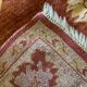 Indian Ziegler Rug, Large Rust Wool Handknotted Carpet, Livingroom Rug