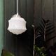 White Clichy glass pendant