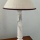 Vintage marble lamp from the 70s