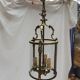 Old bronze lantern