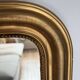 Small Louis-Philippe gilded mirror with mercury glass 48x60cm