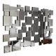 Miroir mural mosaïque