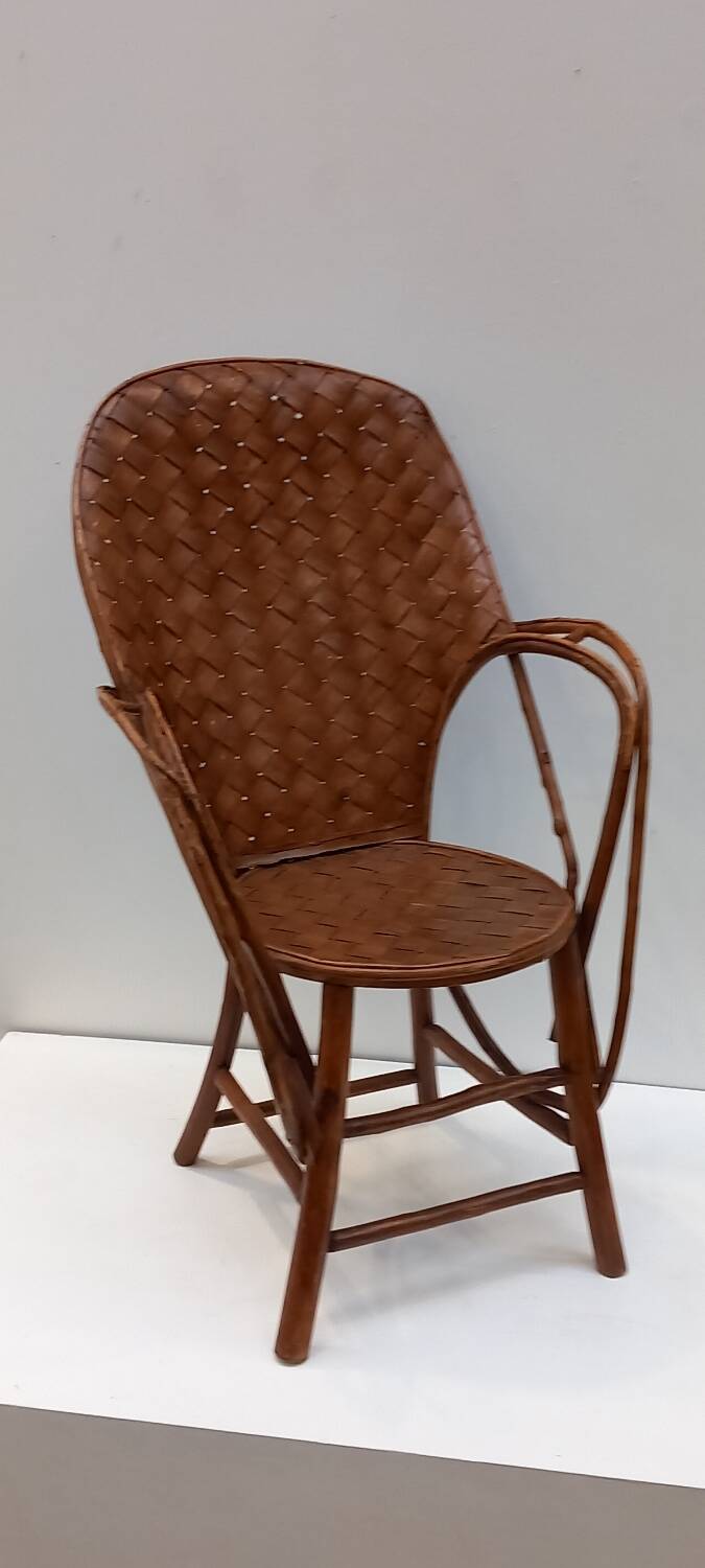 Chestnut armchair