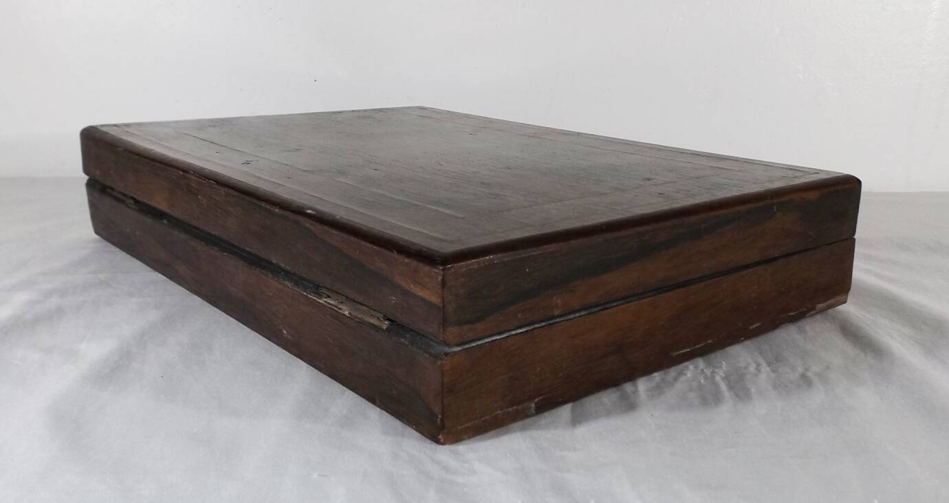 beautiful wooden storage box or jewelry box