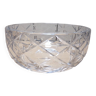 Silver cut crystal salad bowl Ø20cm