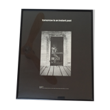 Black and white photograph silver print 1966 in Chicago