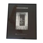 Black and white photograph silver print 1966 in Chicago