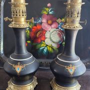 Paire de lampes Napoléon III