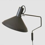 Hoogervorst Paperclip wall lamp, 50s