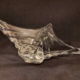 Cut crystal bowl signed daum france a459