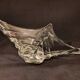 Cut crystal bowl signed daum france a459