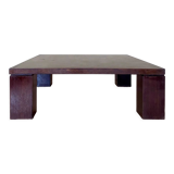 Wooden coffee table by Rolf Middelboe & Gorm Lindum for Tranekaer, Denmark, 1970