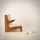Bernard Durussel, pair of armchairs, France, 1948