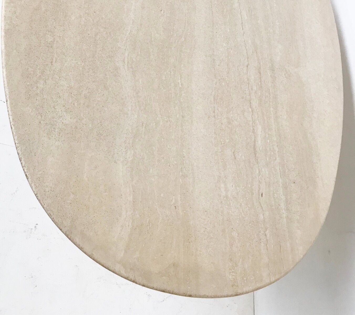 Dining room table in travertin 1970