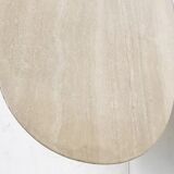 Dining room table in travertin 1970