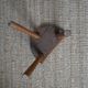 Handmade tripod milking stool plant holder Scandinavian countryside decoration folk art